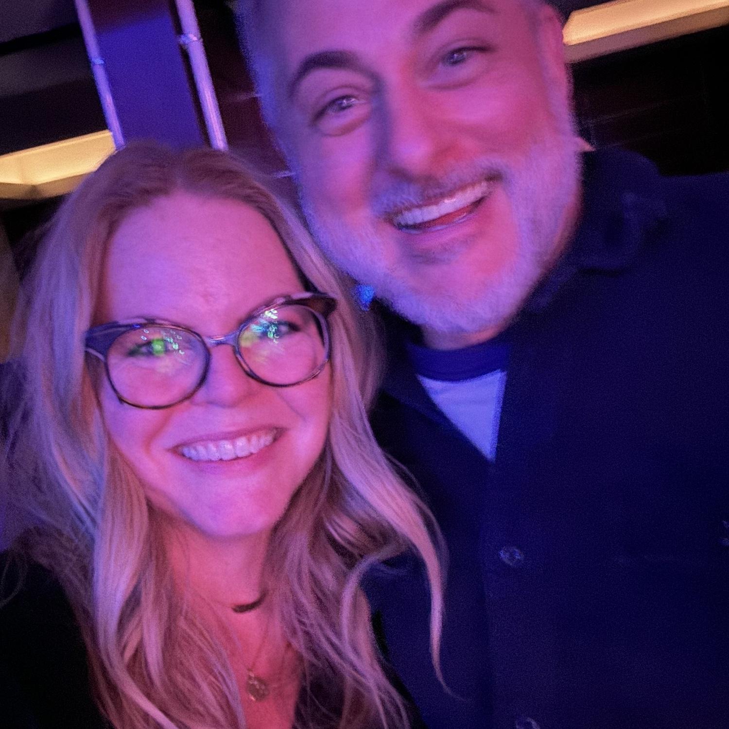 Just us at a concert