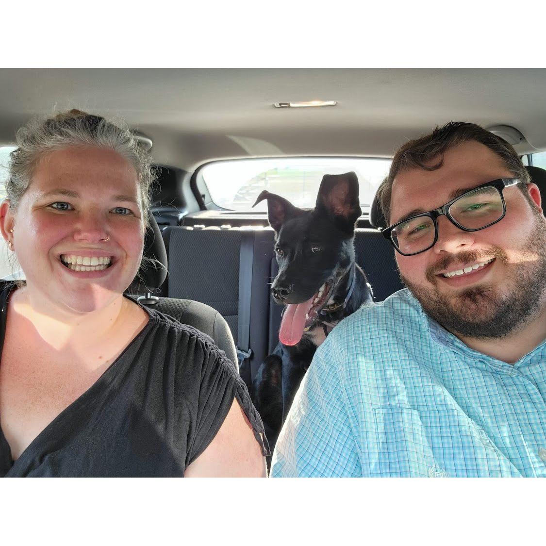 Family Car Selfie