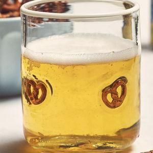 Icon Juice Glass - Pretzel