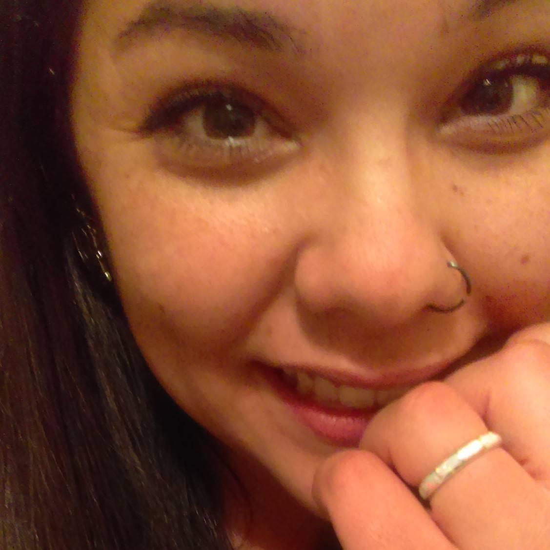 The day Tyler proposed to me, and I said, "Yes!" 10/16/2015
