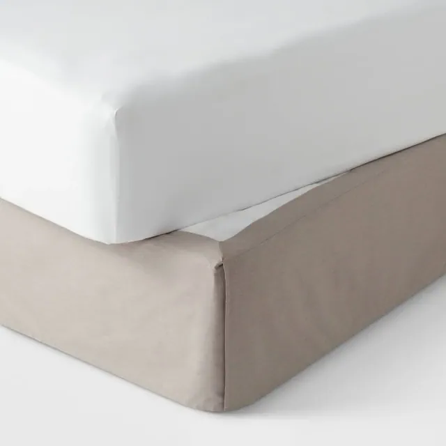 California King Bed Skirt Gray - Room Essentials™
