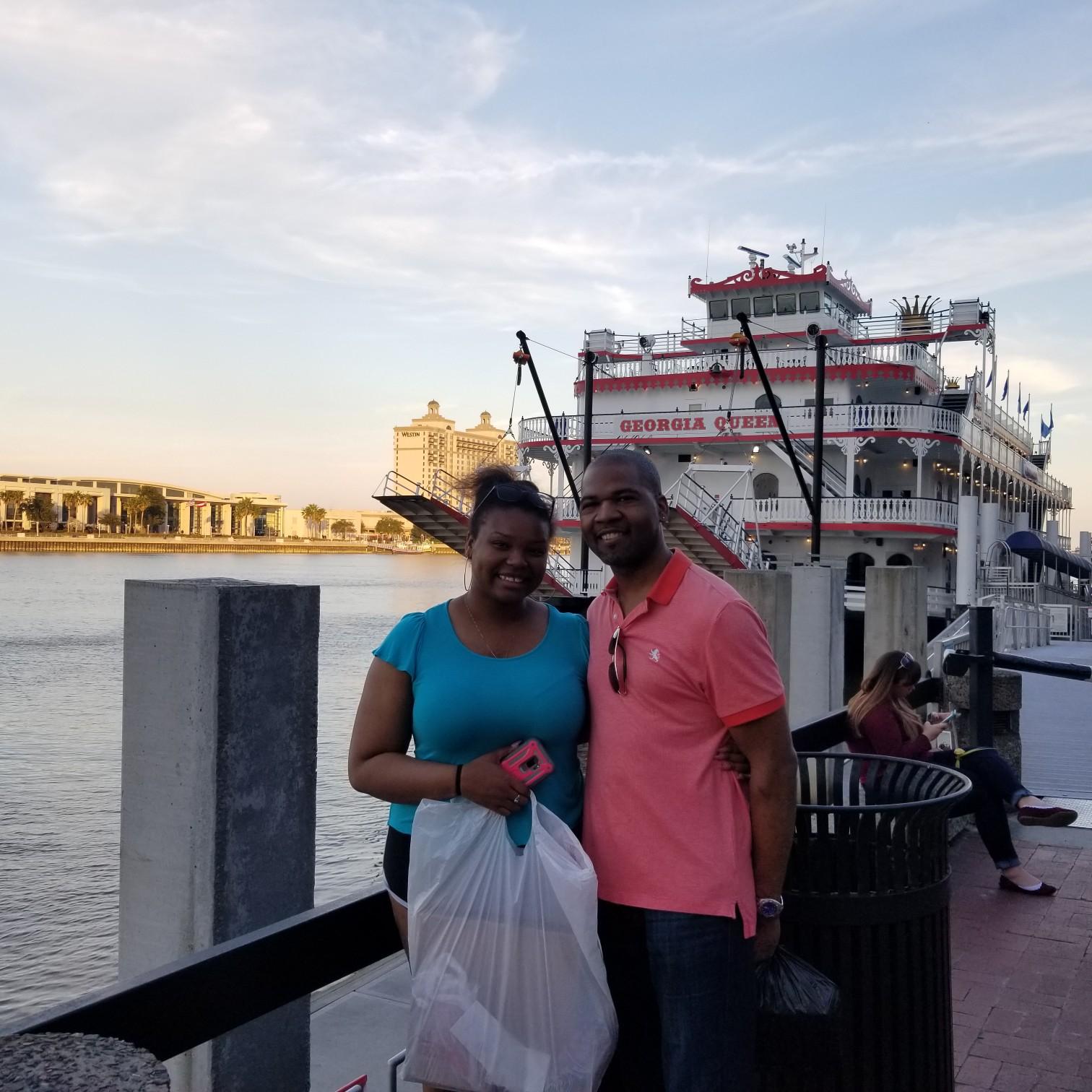 Savannah boardwalk - the day we got engaged! 💍