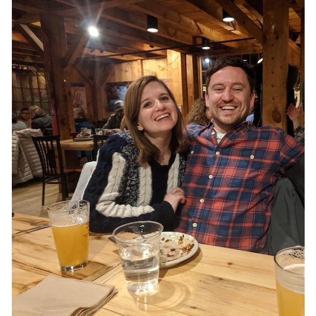 On a ski weekend in Sugarloaf.