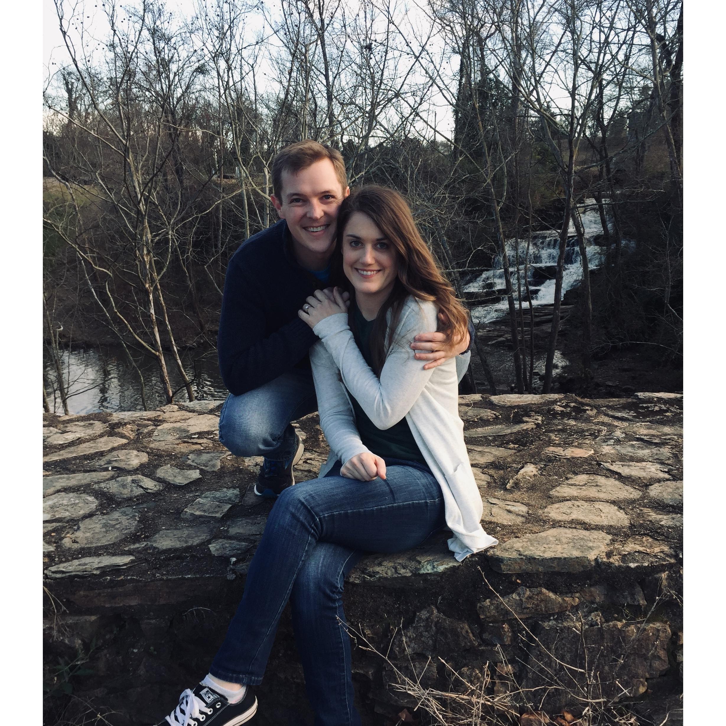 One of our awesome engagement shots