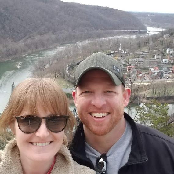 Emily and Eric’s first hike together! And Emily’s first hike ever! Harper’s Ferry, WV. March 2020. The weekend before COVID hit.