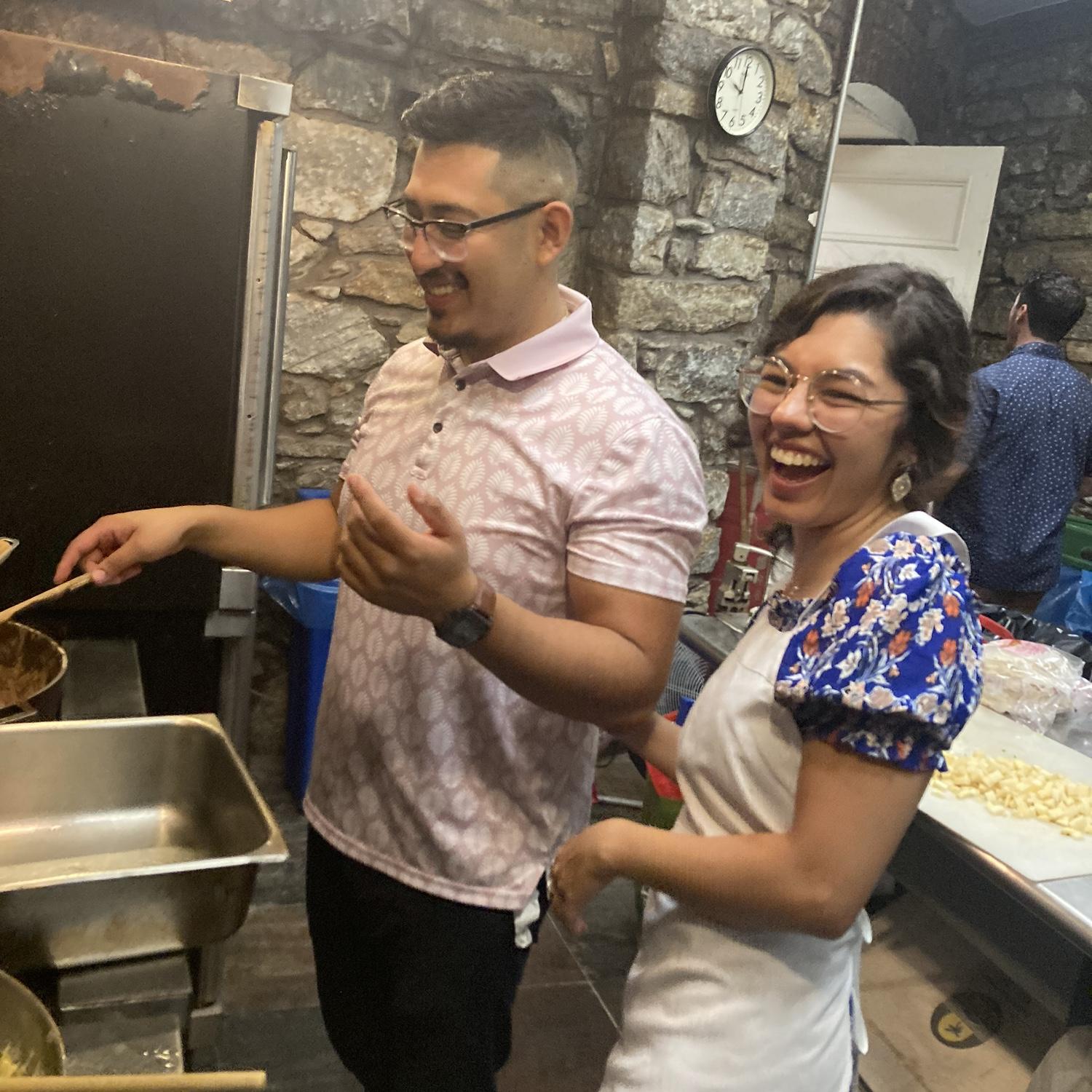 Serving the church together !
