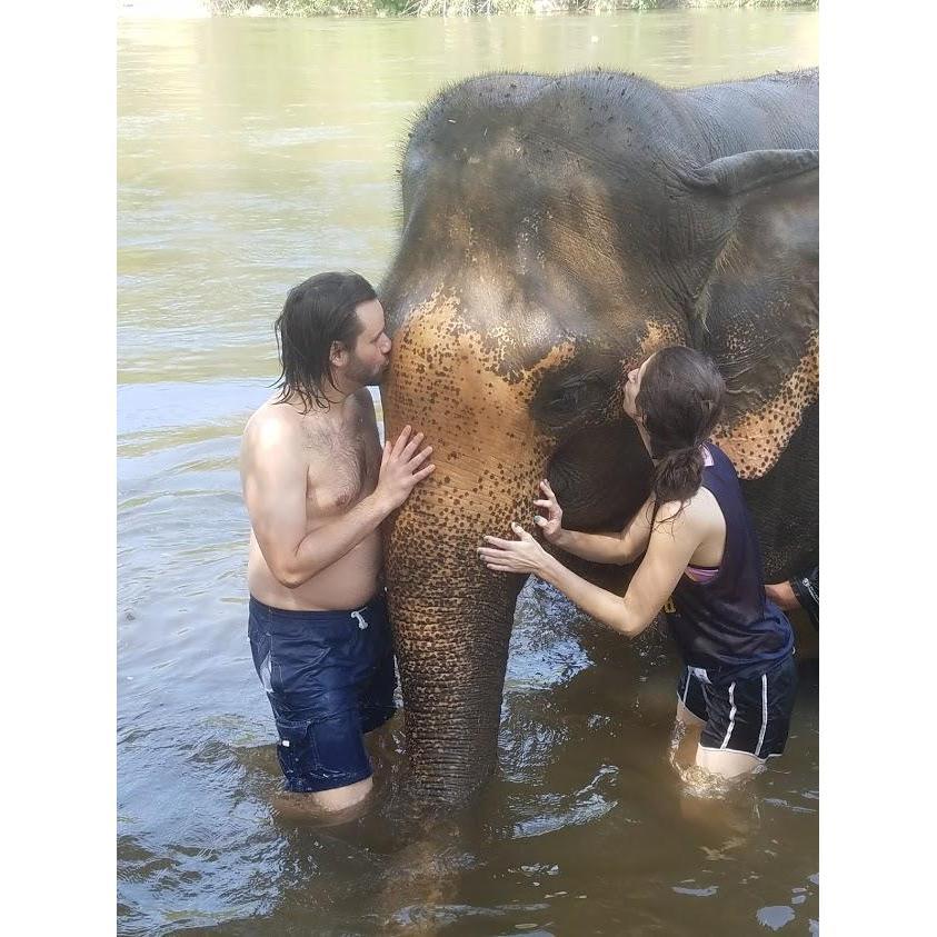 Kanchanaburi Province, Thailand - March 2018