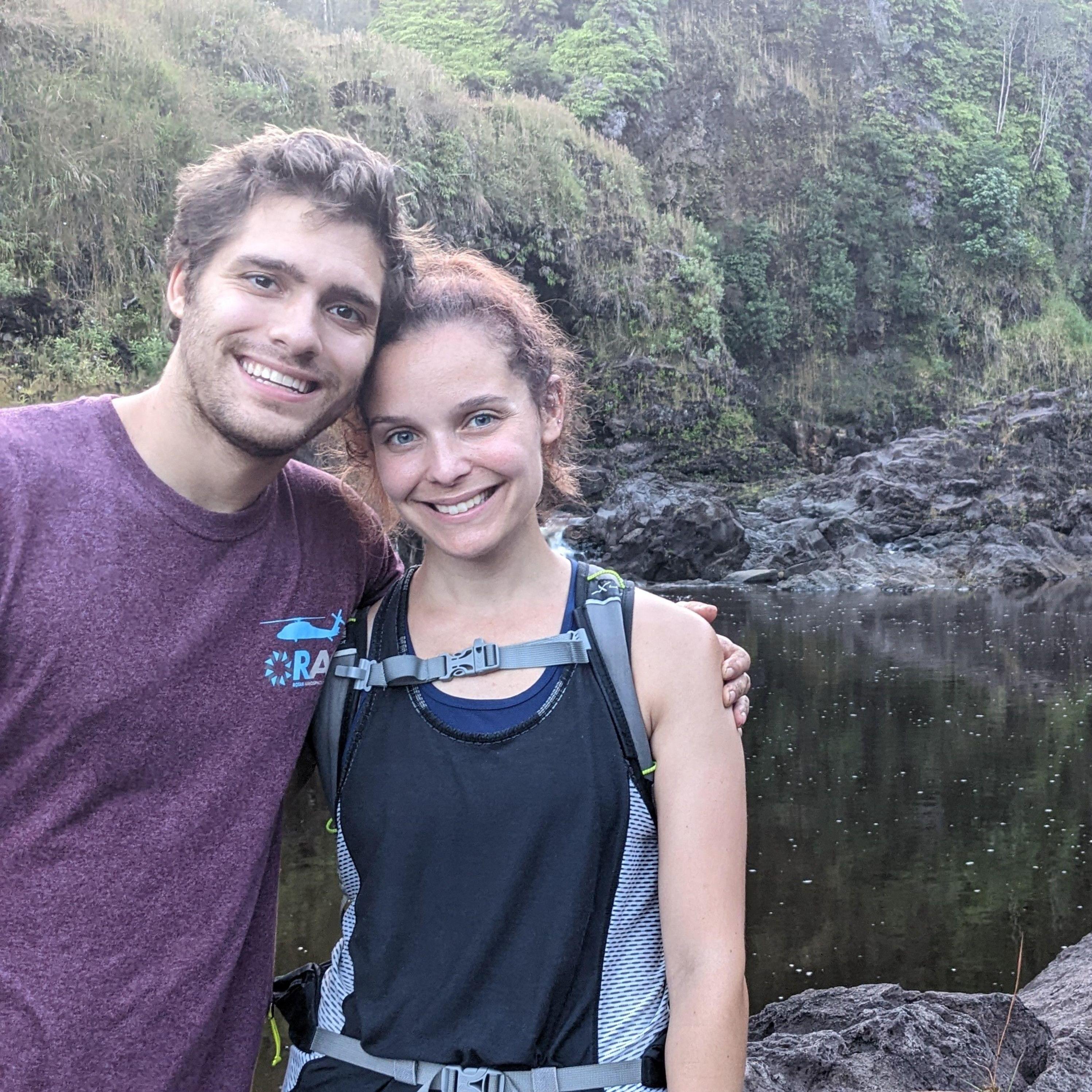 Our first trip to Hawaii together, 2022