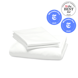 Percale Sheet Set - Ivory Queen