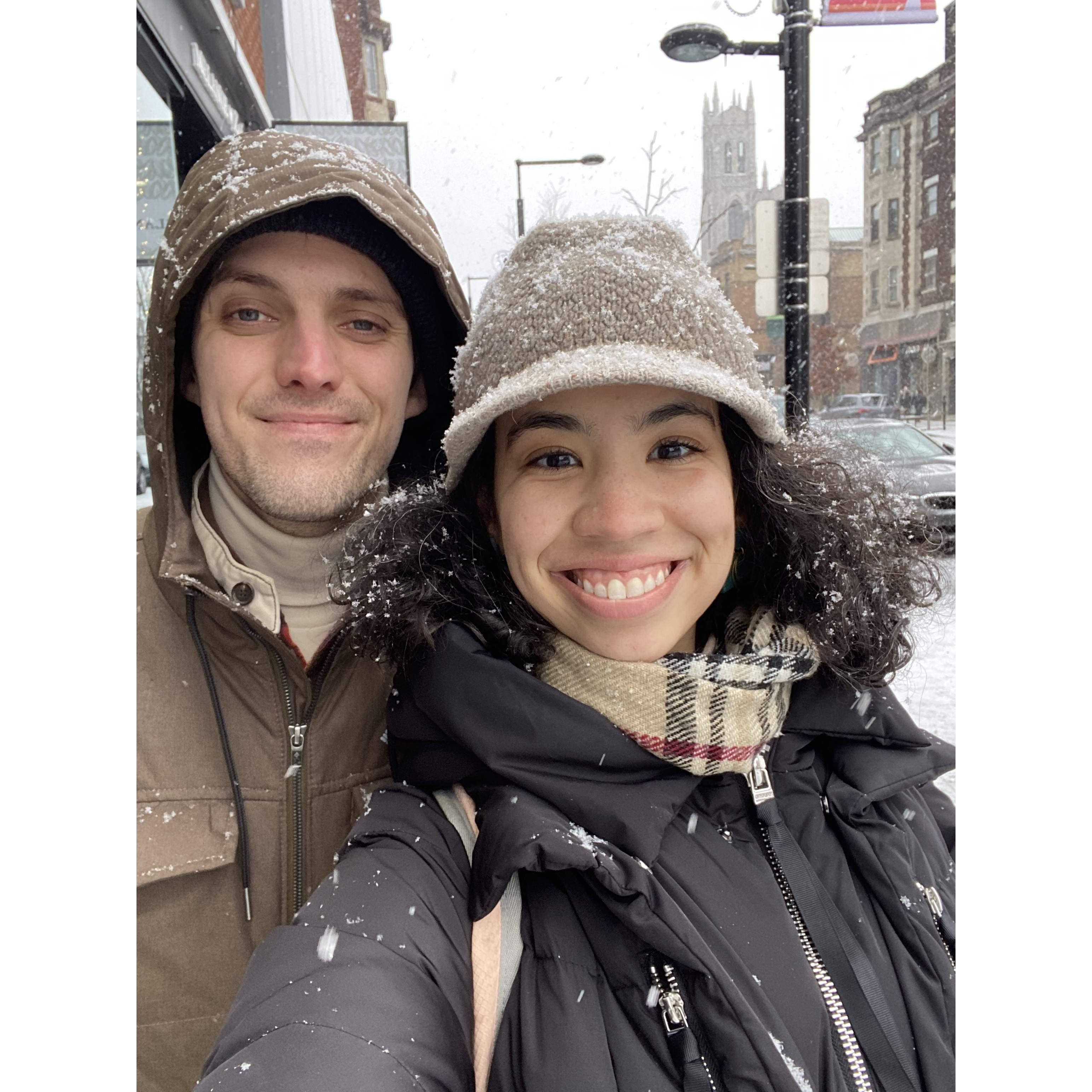 Winter in Montreal!