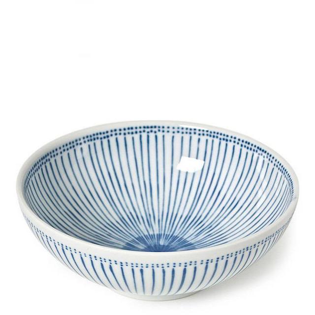 Blue Stripes 8.25" Bowl