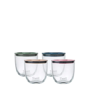 Swell Glass Prep Bowl Set | 16oz Vintage Pastels