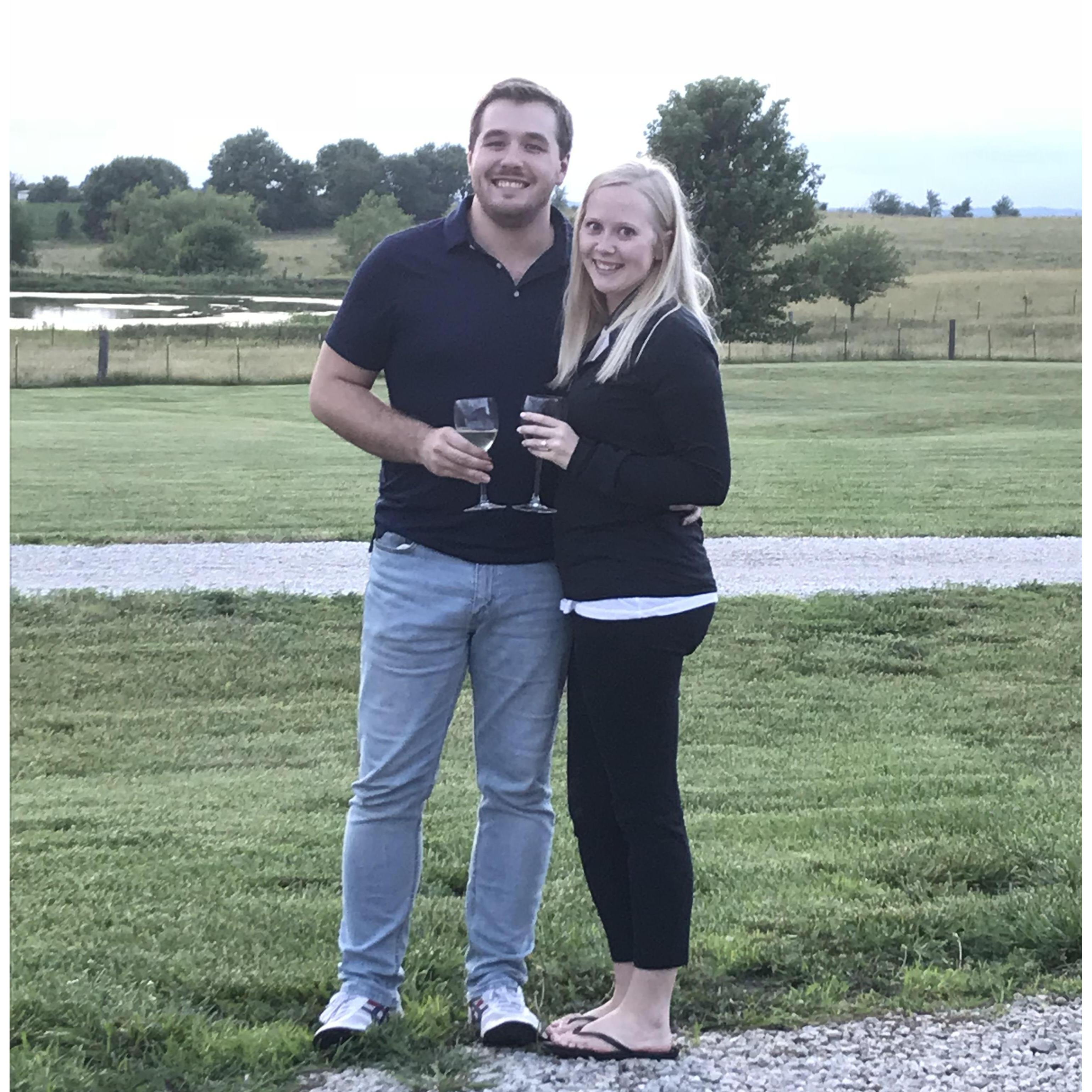 We got engaged on June 21, 2018!!