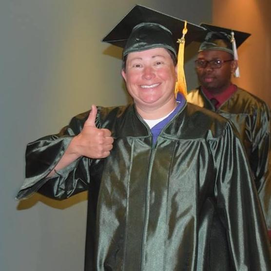 Finally got associates degree (2017)
