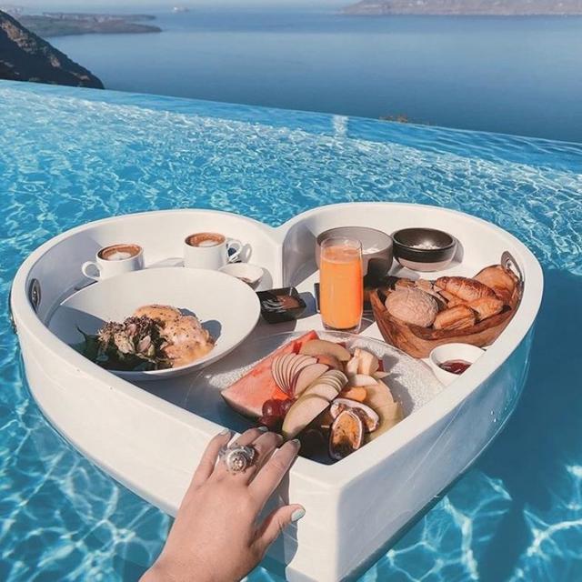 Private, “Floating” Breakfast for Two