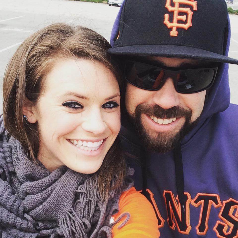 Our first Giants game together <3