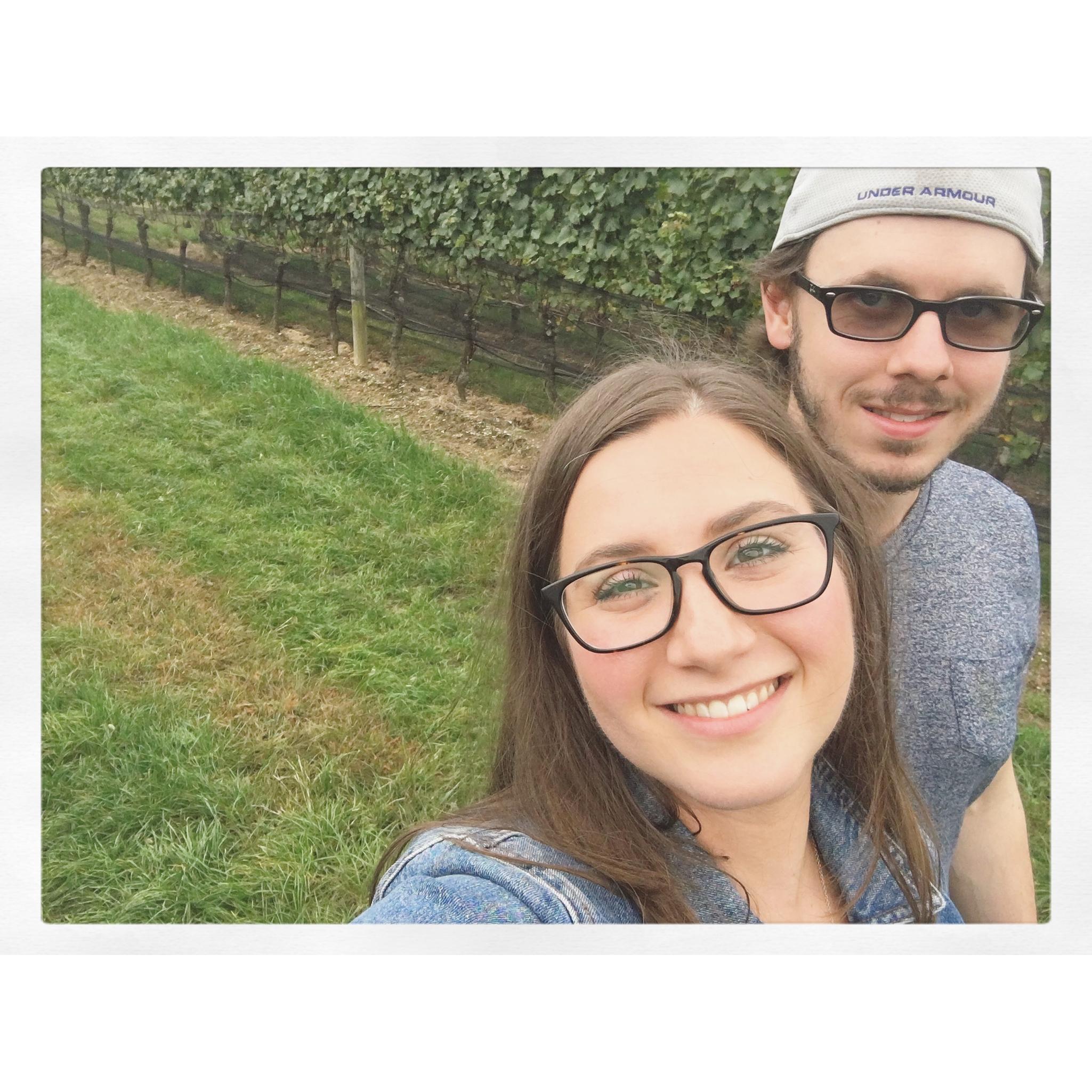 post engagement wine tour