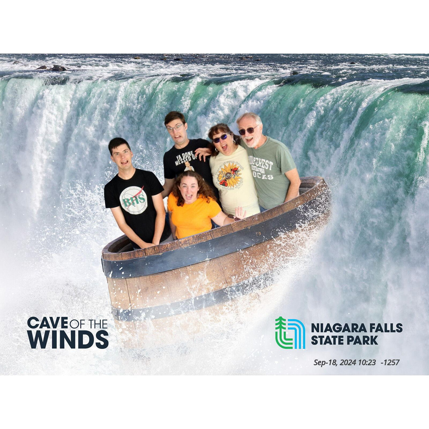 McCain family trip to Niagara Falls