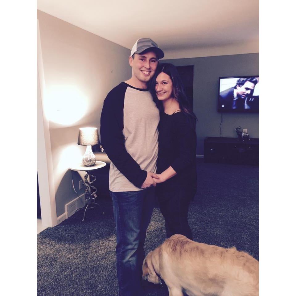 Our first picture together as a couple 2016