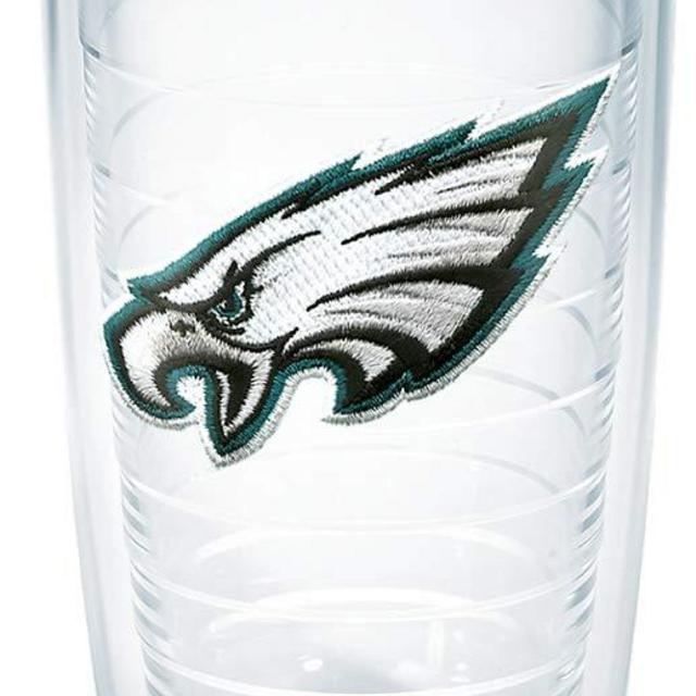 Tervis Made in USA Double Walled NFL Philadelphia Eagles Insulated Tumbler Cup Keeps Drinks Cold & Hot, 16oz, Primary Logo