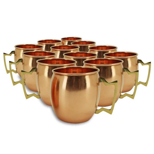 Arwen 18 oz. Copper Moscow Mule Mug (Set of 12)