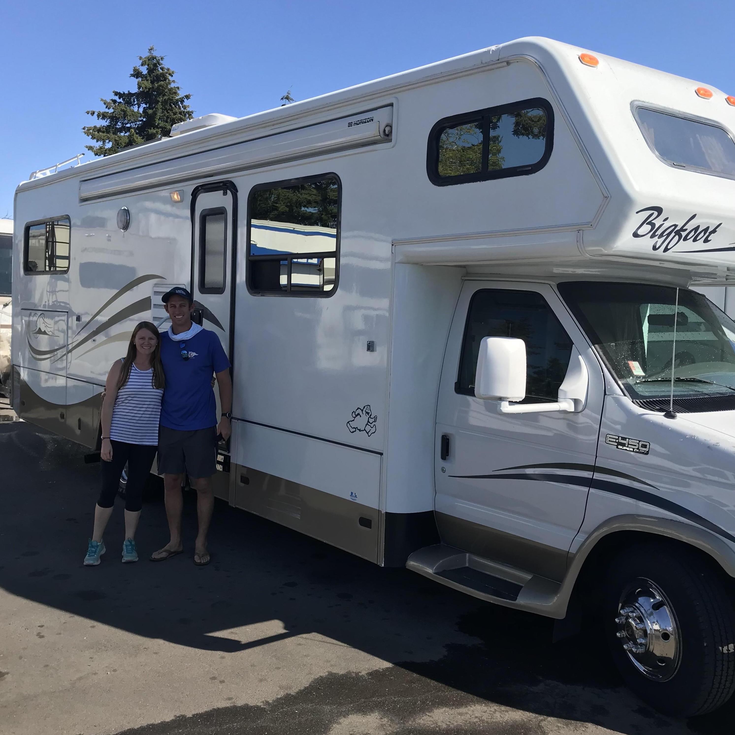 Picking up Bigfoot in Vancouver, WA