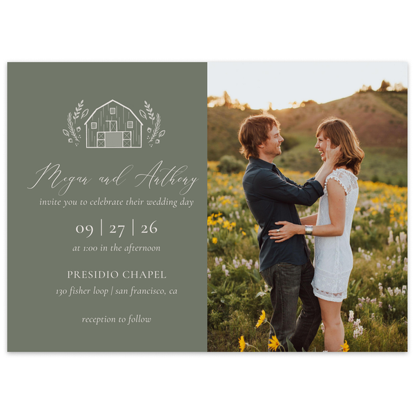 Zola Wedding Invitations - Humbyrd Photo