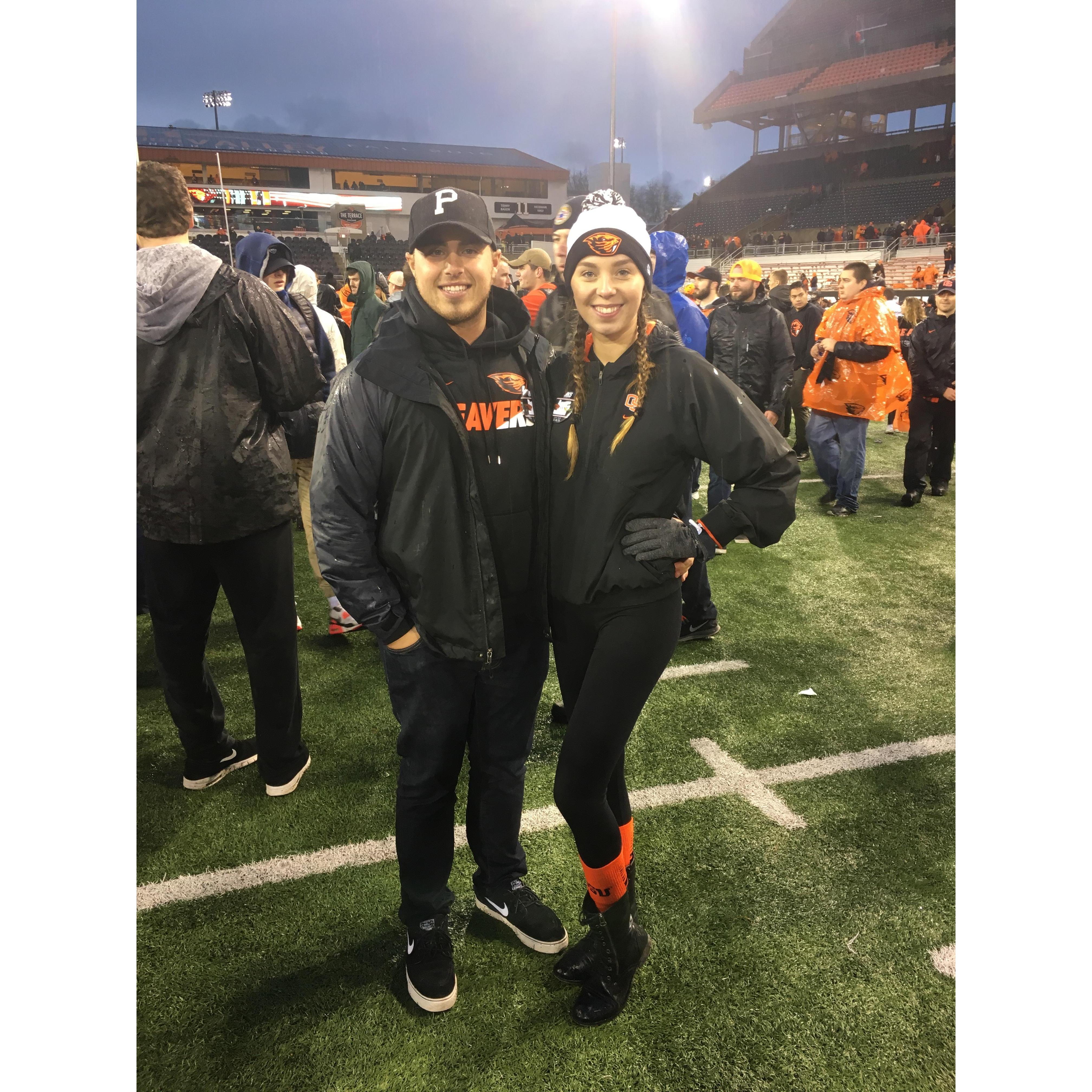 BEAVS BEAT THE DUCKS