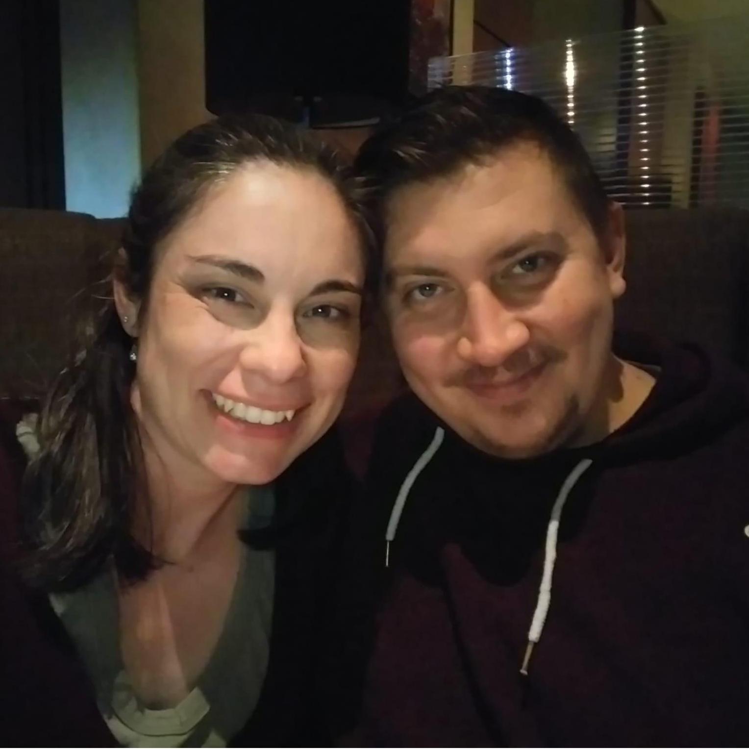 Our first date at Flemmings Steakhouse.