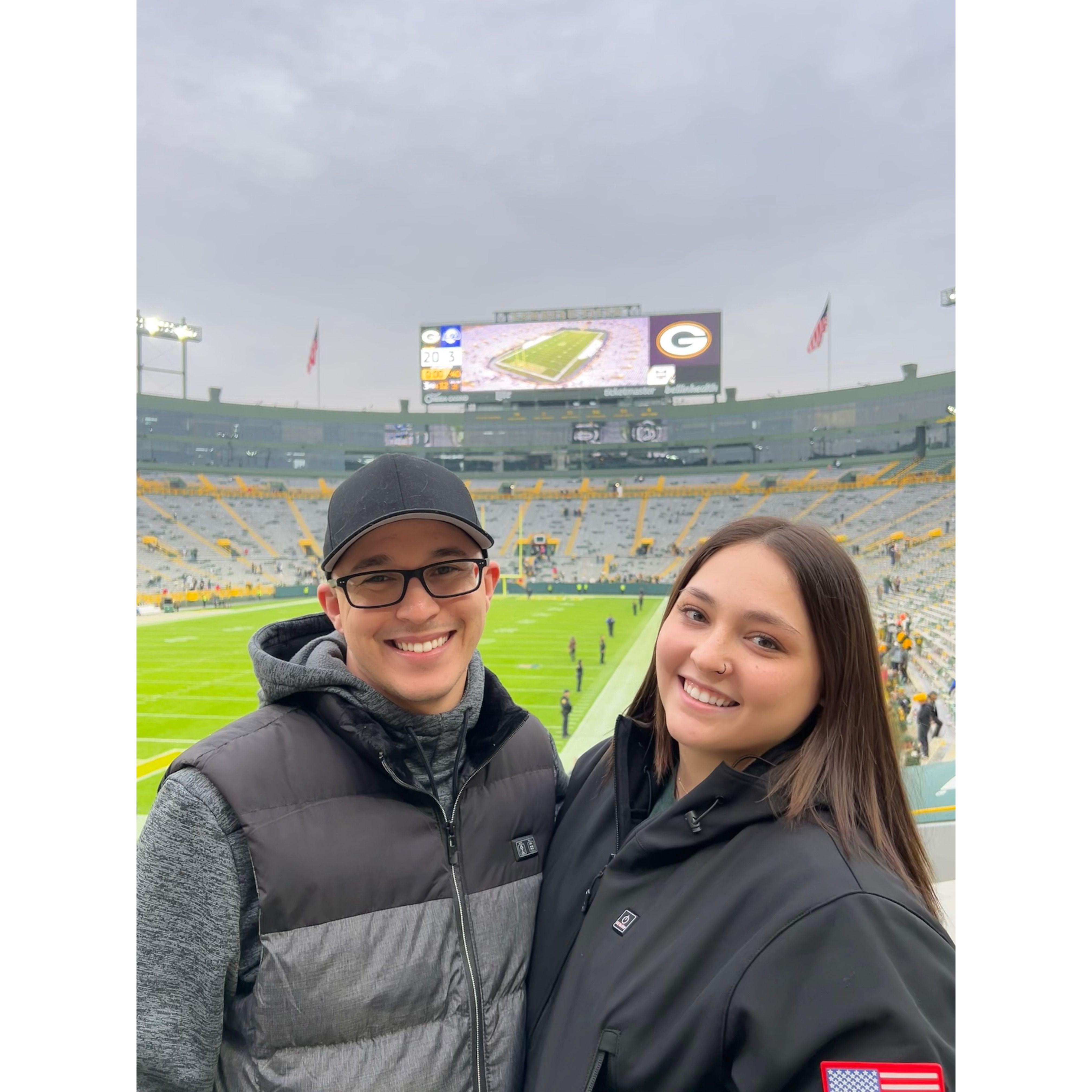 First Packer Game Together