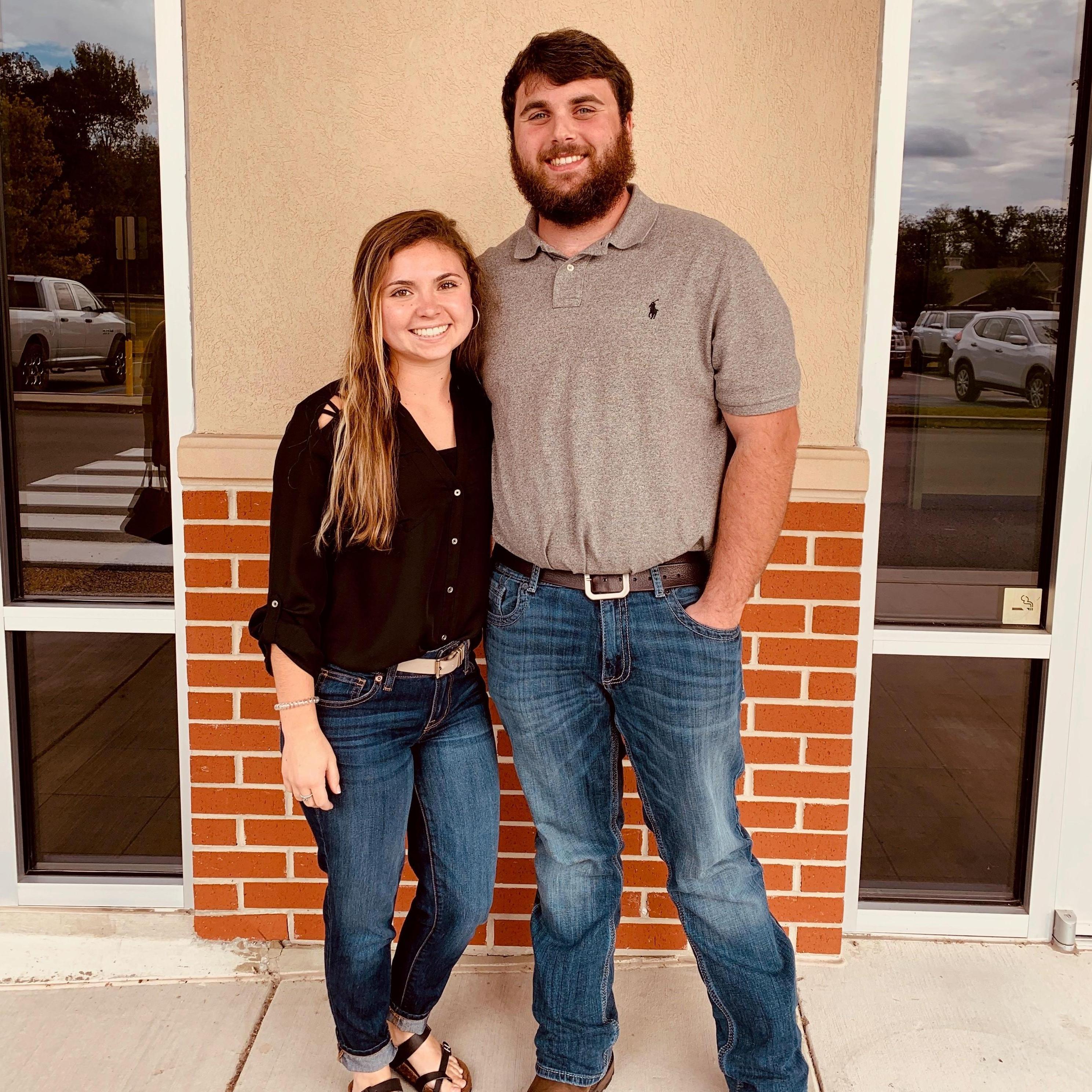 This was our very first picture together which was taken hours before we stared dating.