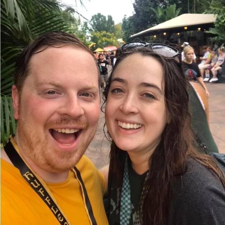 We just got off the Jurassic Park ride at Universal Studios Orlando