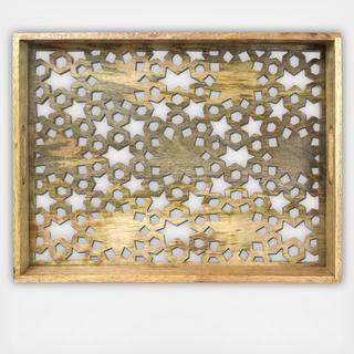 Star Lattice Cut-Base Tray