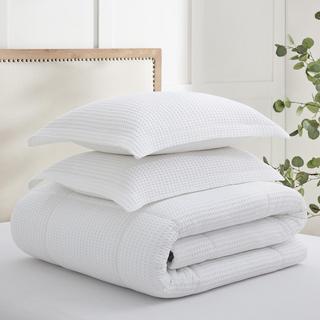 Mills Waffle 3-Piece Comforter Set
