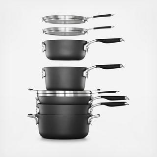 Select Hard Anodized Nonstick 9-Piece Cookware Set