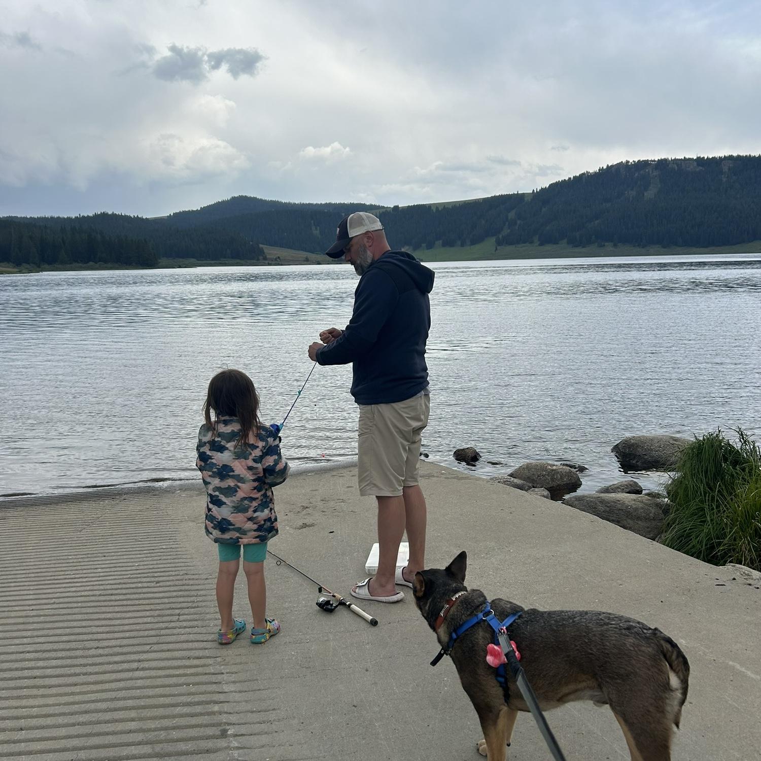Fishing lessons in the Big Horns