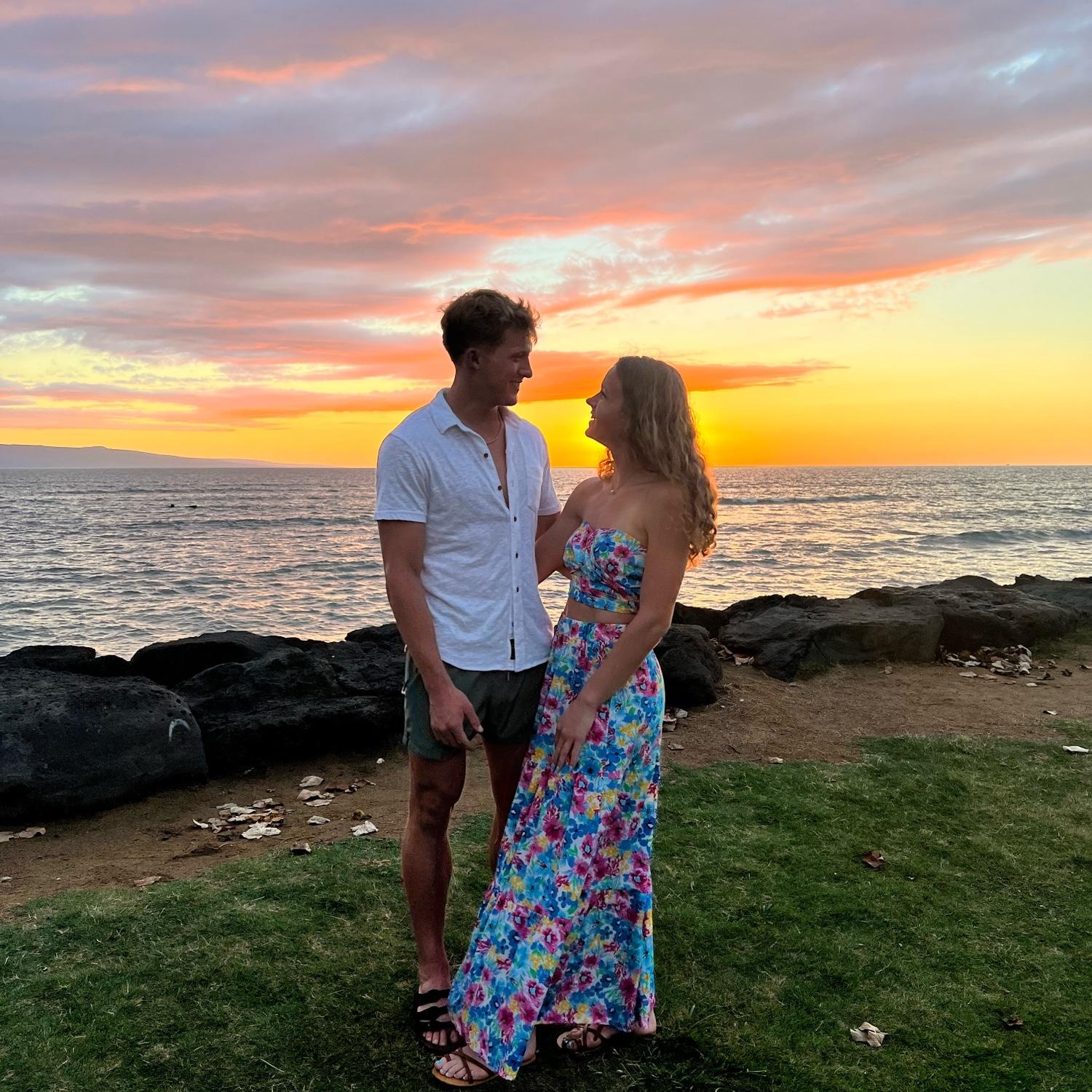 A beautiful Hawaii sunset