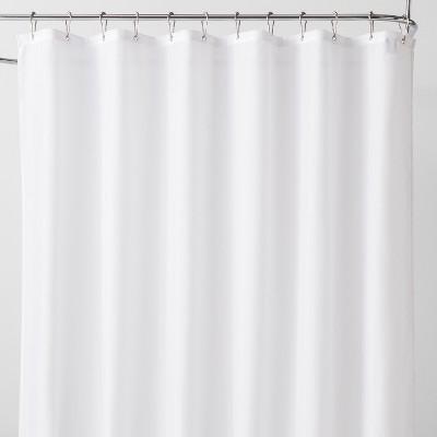 Fabric Shower Liner White 71"x71"  - Made By Design™