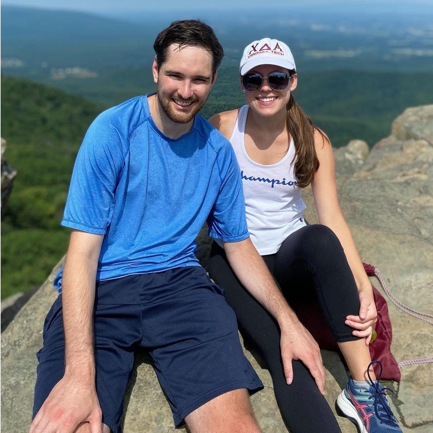 Hiking Humpback Rock for my 28th Birthday.