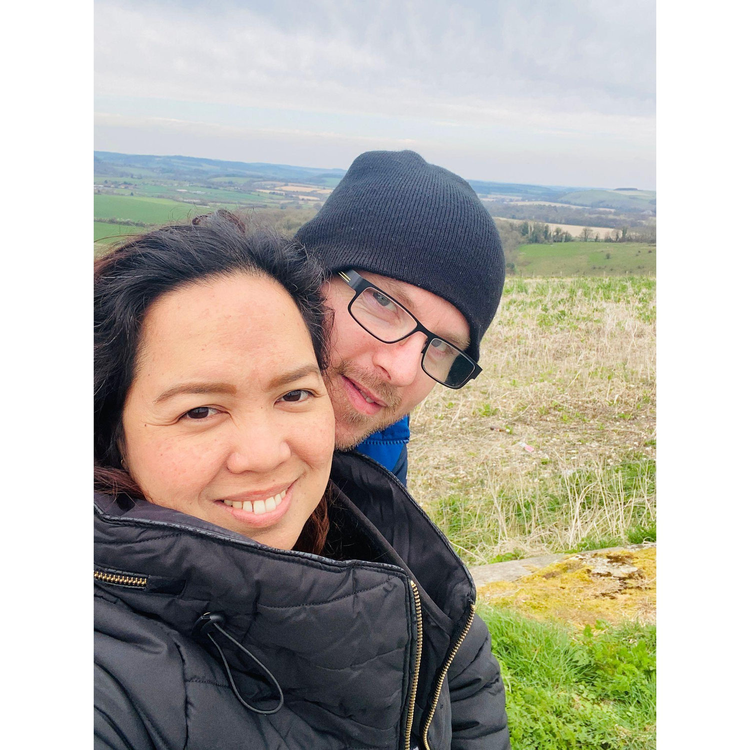 A stopover at the top of the mountain when David used to pick me up for my weekly off.