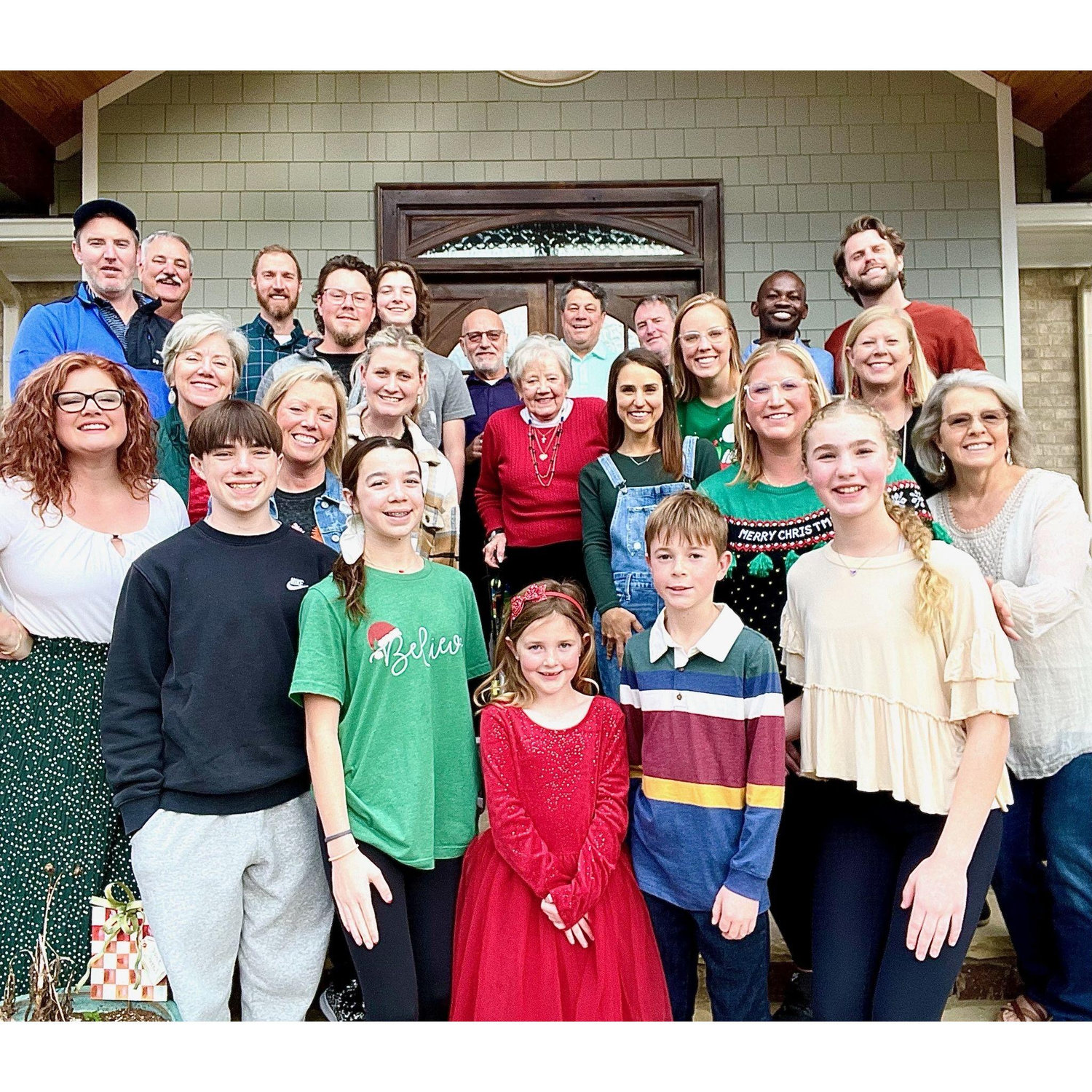 Daniel's first Christmas with Jewlz's family!