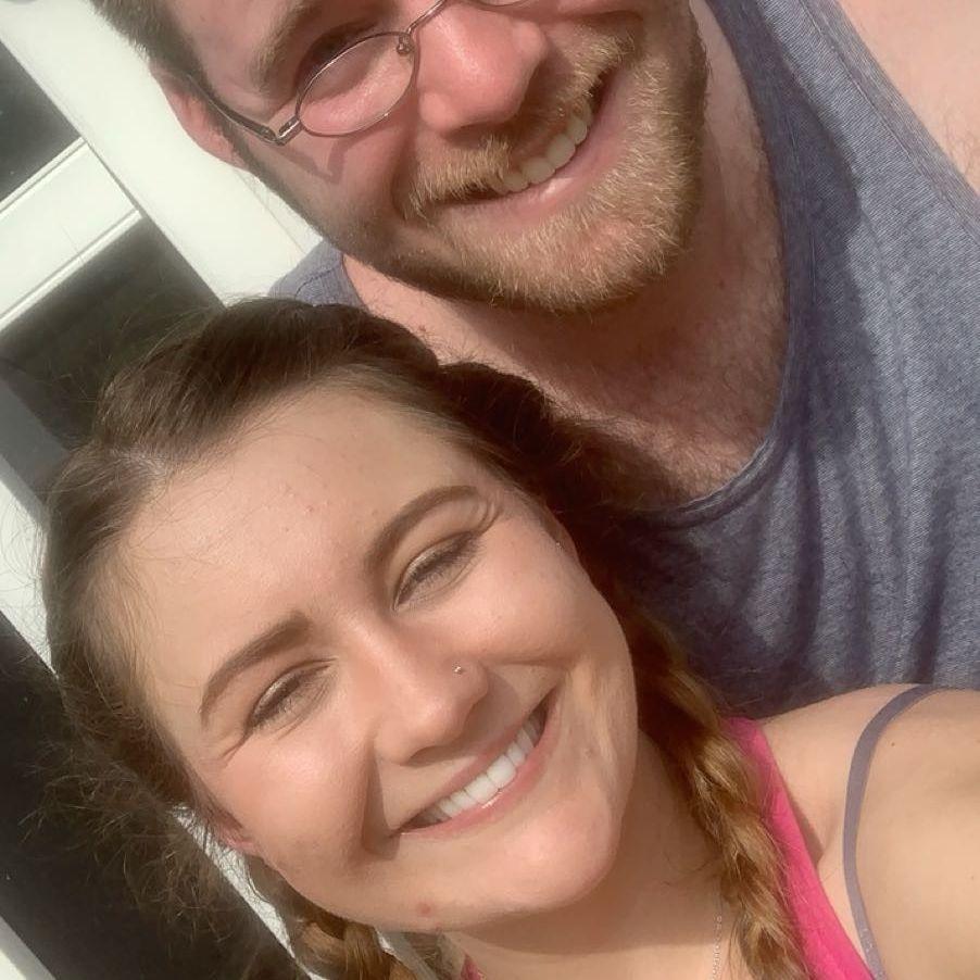 First photo in the house Dillon used to own -- doing yard work lol