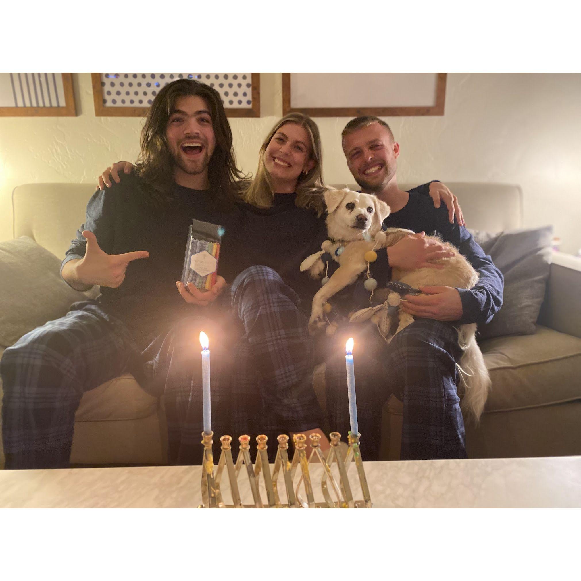 Nathan's First Chanukkah - November 2021
