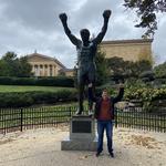 Rocky Statue