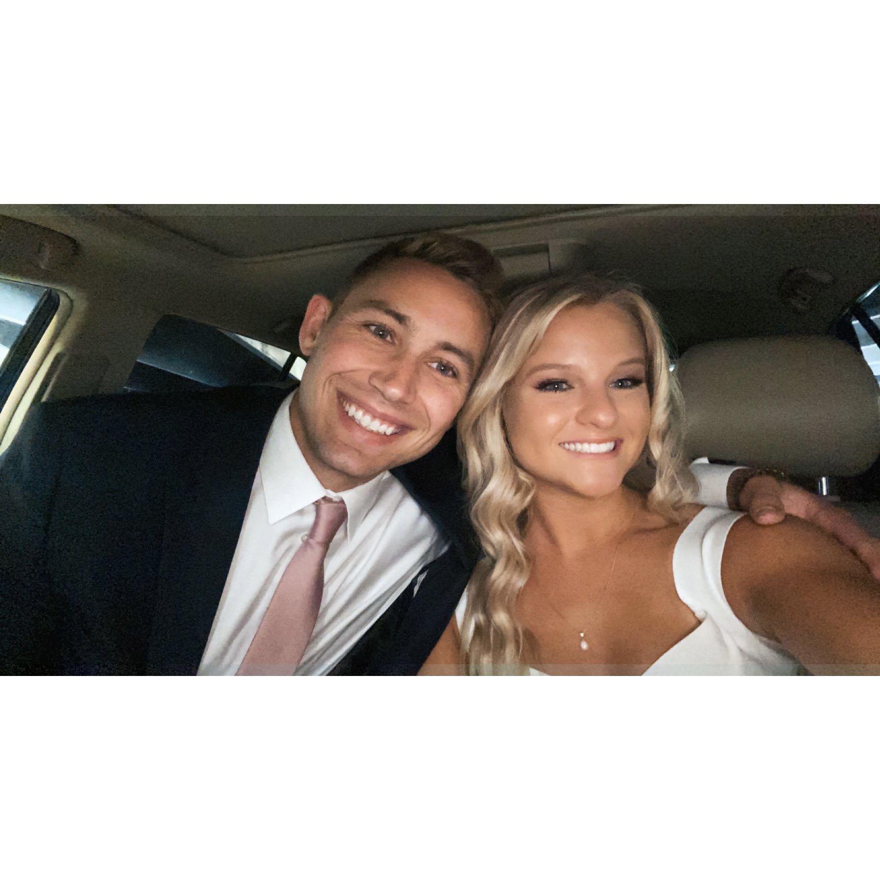 First fancy night out with friends