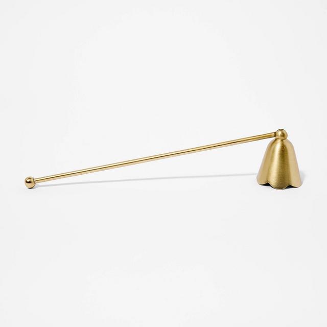 Brass Candle Snuffer - Threshold™ designed with Studio McGee: Aluminum, Indoor Use, Handcrafted Decor