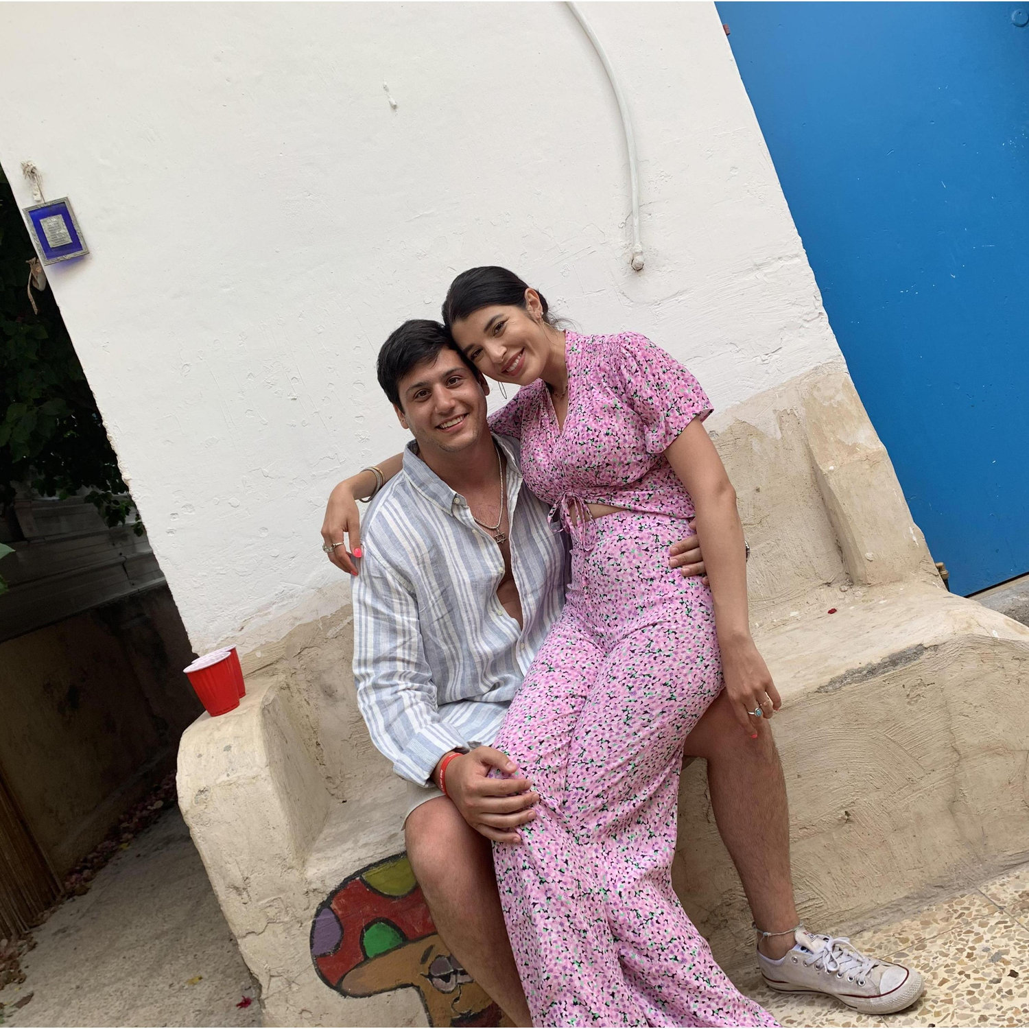1st time back to Israel since we met!