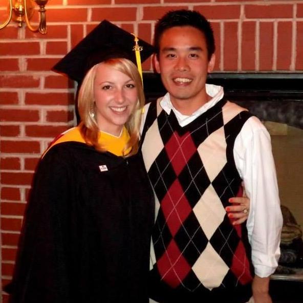 Jul's college graduation, May 2013