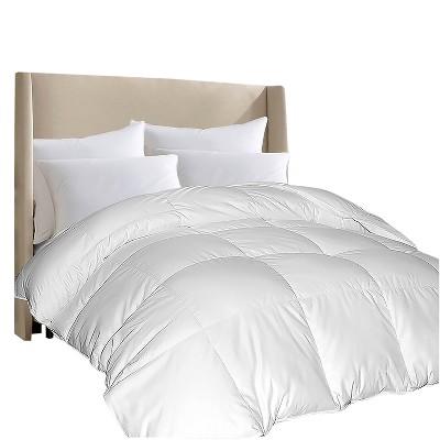 100% Egyptian Cotton Comforloft® Down Alternative Comforter White - Blue Ridge Home Fashions