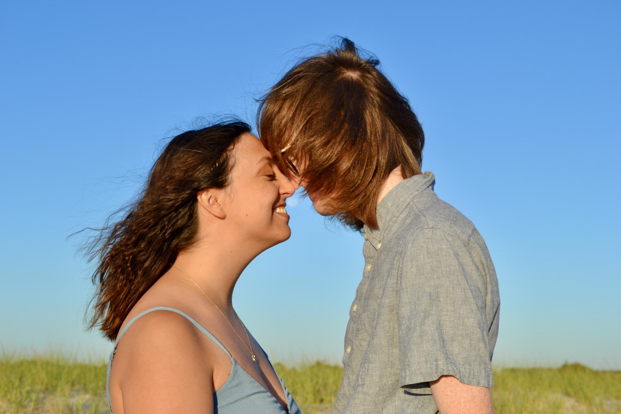 We took our official engagement photos on the beach of Assateague Island on August 13, 2022!